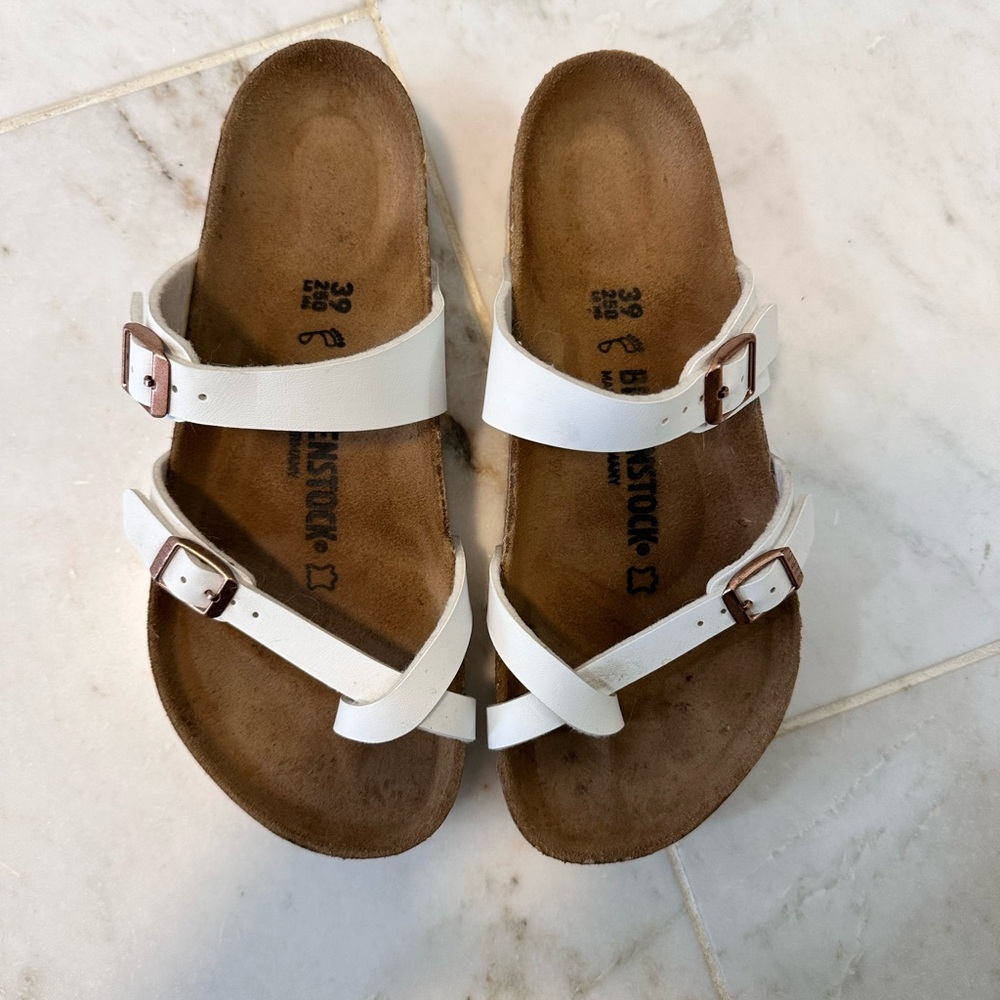 Birkenstock Mayari White Sandals